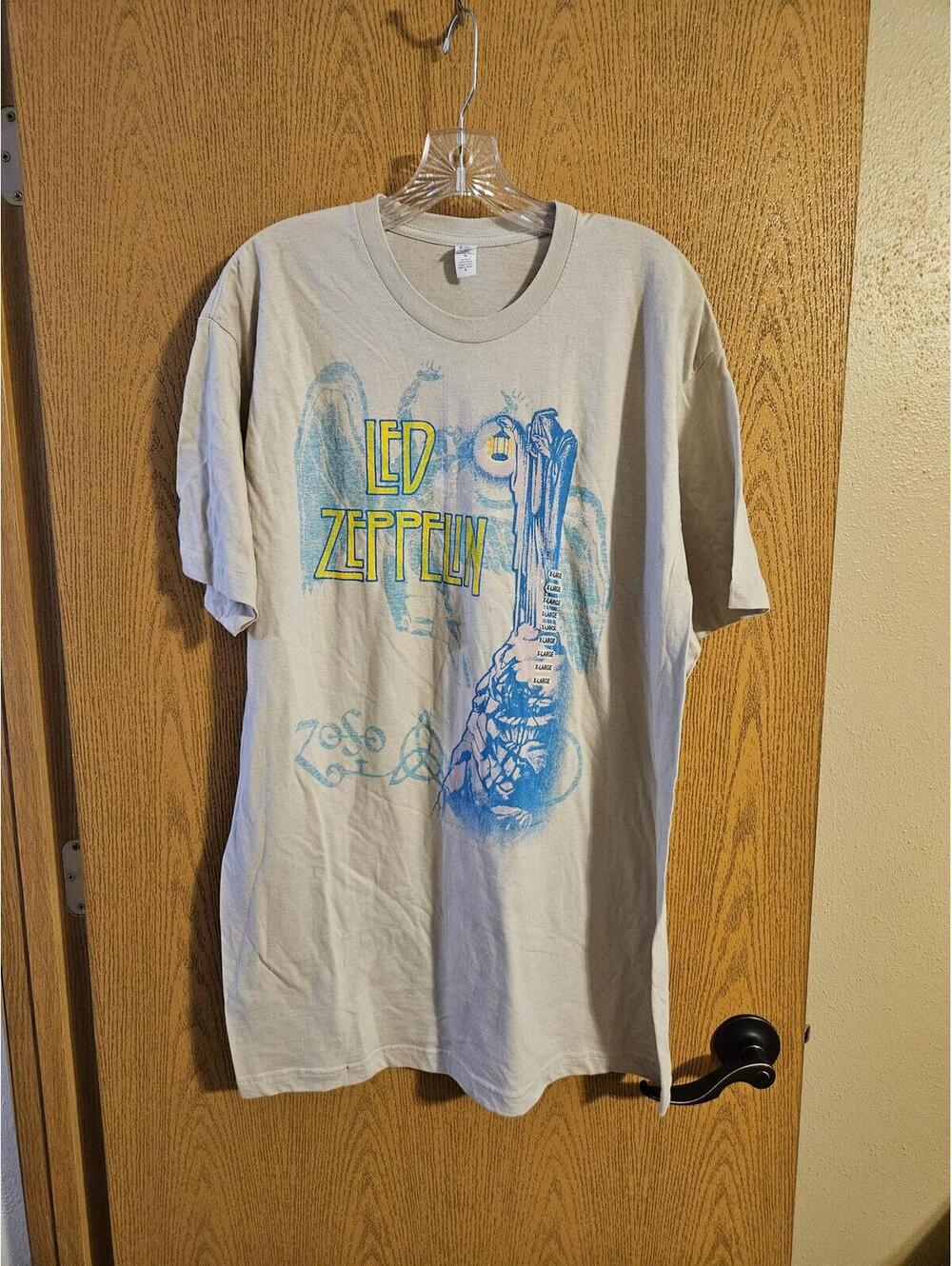 Vintage Led Zeppelin Rock Band T-shirt NWT